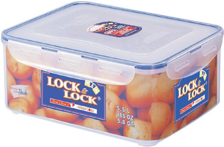 Cutie alimentară Lock dreptunghiulară 5,5 l