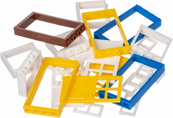 L-W Toys set creativ de ferestre şi uşi colorate