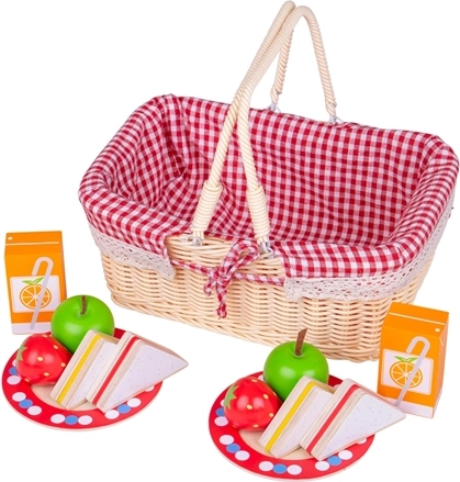 Coș de picnic pentru copii de la Bigjigs Toys