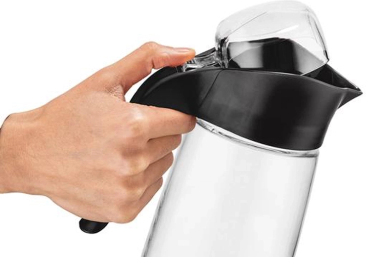 Carafă din sticlă cu capac QLUX 1,6 l