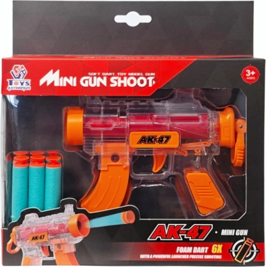 Pistol pentru copii cu proiectile din spumă