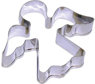 Set de forme decupatoare din inox – înger, 10 buc