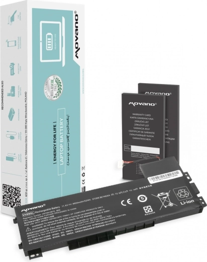 Baterie Movano VV09XL pentru HP ZBook 15 G3 și 15 G4, 4600 mAh (52 Wh)