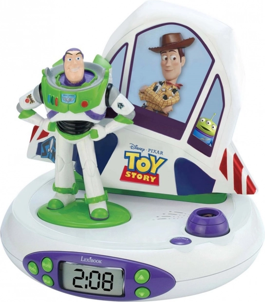 Ceas deșteptător 3D cu proiector Toy Story: Povestea jucăriilor