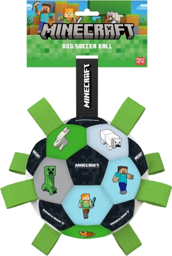 Minge Minecraft pentru câini, cu țepi și curele