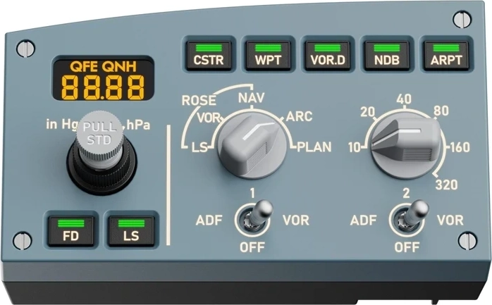 Modul de control al zborului stânga Moza Racing MA3F L EFIS