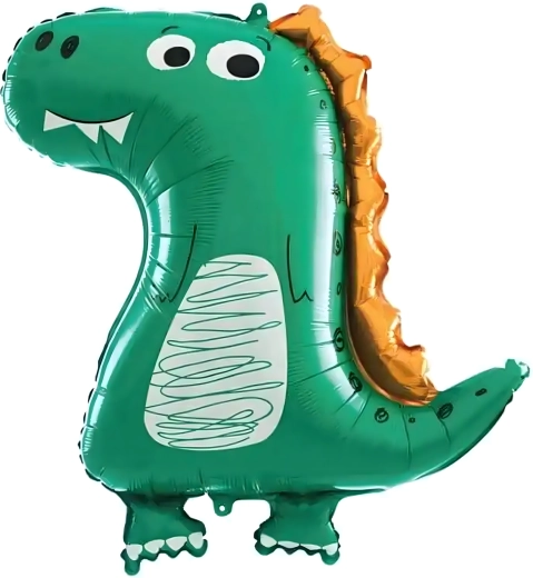 Set de baloane aniversare cu dinozaur, 5 buc