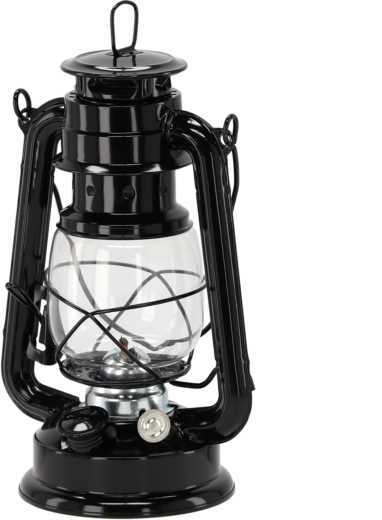 Lampă clasică metalică cu petrol 28 cm