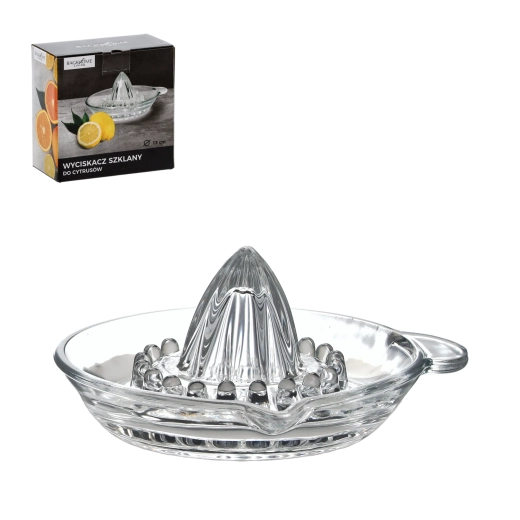 Stoarcător de citrice din sticlă 13 cm