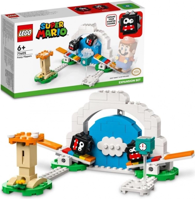 Set de Expansiune LEGO Super Mario Fuzzy și Ploutve