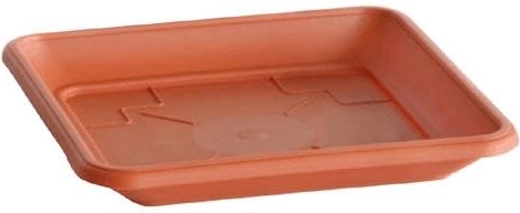 Tăviță pătrată pentru ghiveci 41 × 41 cm