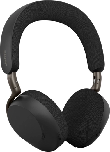 Căști wireless Jabra Evolve3 75 MS cu USB Link 390c și încărcare wireless, negru