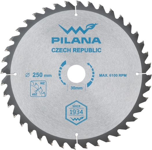 Disc circular PILANA SK 5255 WZ 250 mm, 40 dinți