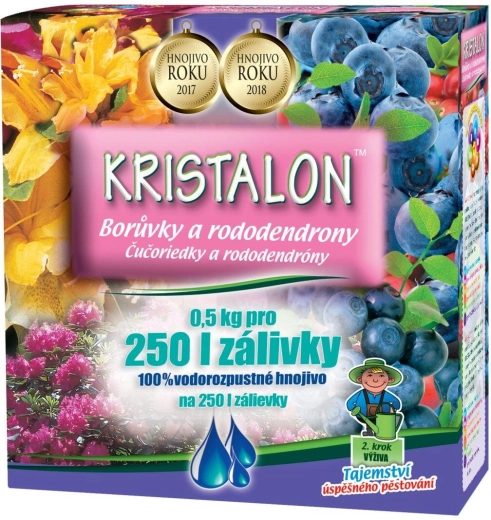Kristalon îngrășământ pentru afine și rododendri 0,5 kg