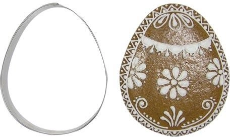 Formă decupaj din oțel inoxidabil – ou 9 cm