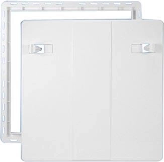 Uși de vizitare 600 × 600 mm plastic alb