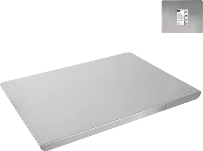 Planșetă din oțel inoxidabil pentru aluat SILVERLINE 60 × 50 cm