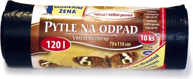 Saci de gunoi 120 l negri (10 buc)