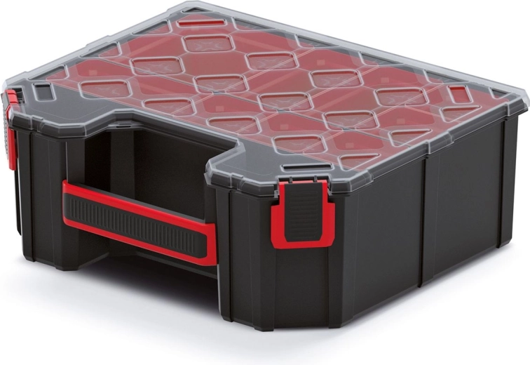 Organizator înalt TAGER cu capac transparent 284 × 243 × 105 mm