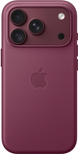 Husă Apple TechWoven cu MagSafe pentru iPhone 18 Pro – dud rubiniu