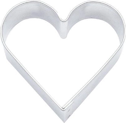 Formă de decupat pentru prăjituri în formă de inimă