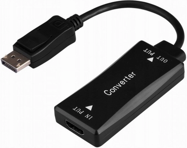 Convertor activ HDMI la DisplayPort 4K 30 Hz, 0,15 m