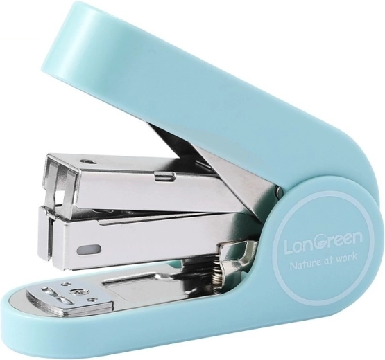 Capsator LonGreen EM416 pentru 25 de coli, albastru