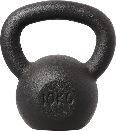Kettlebell din fontă HMS 10 kg, negru