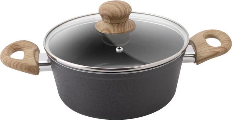 Cratiță Lamart cu capac Natur 18 cm