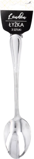 Set de 3 linguri London din oțel inoxidabil
