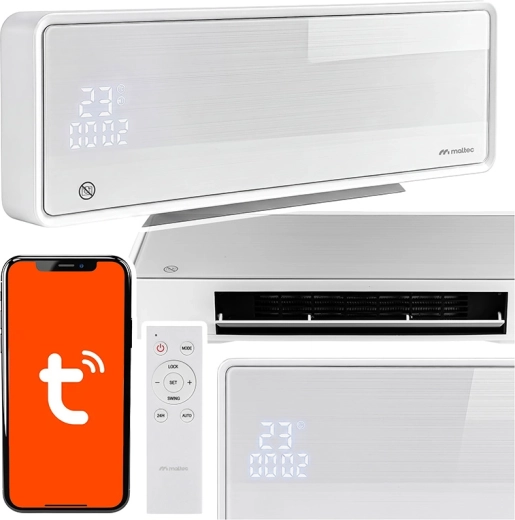 Cortină de aer Maltec PT5800W-WH WiFi cu telecomandă - 1 bucată