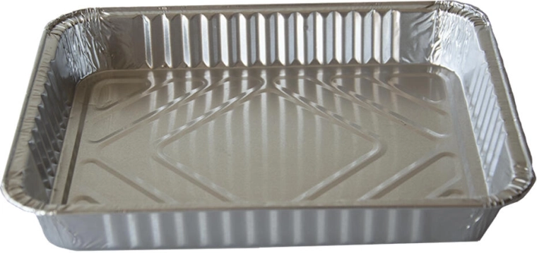 Tavă din aluminiu pentru cozonac 930 ml 23 × 17,5 × 3 cm
