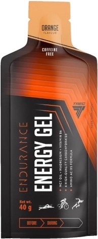 Trec Endurance gel energetic fără cofeină portocală 40 g