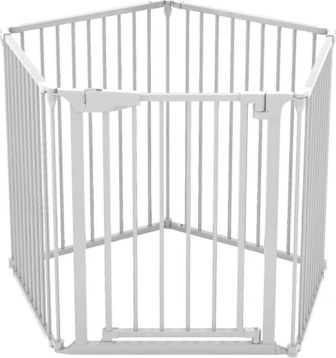 Poartă de siguranță BabyProtectPro albă