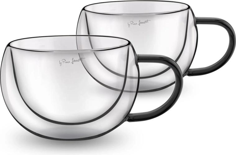 Set Lamart de pahare termice pentru cappuccino, 270 ml, 2 bucăți