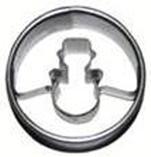 Formă de tăiat prăjituri TORO cerc om de zăpadă 4 cm