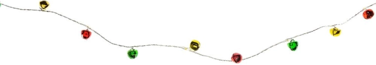 Clopoței metalici de Crăciun RETLUX cu 40 de LED-uri