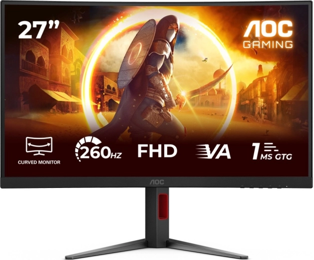 AOC Gaming monitor de gaming curbat 27" C27G4Z2 VA 260 Hz
