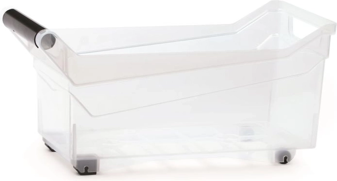 Cutie de depozitare din plastic cu roți 10 l NUK, transparentă
