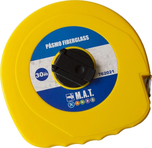 Bandă de măsurare din fibră de sticlă 30 m