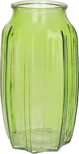 Vază Suko verde transparentă 22 cm