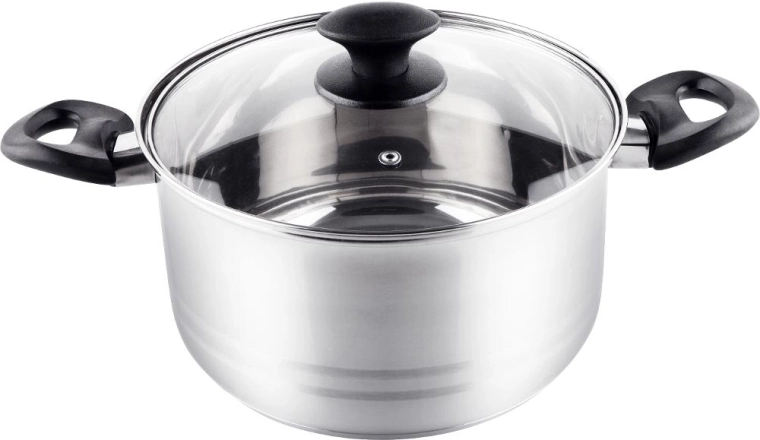 Oală Lamart cu capac Leger 4,6 l, 22 cm