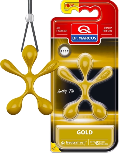 Dr. Marcus Lucky Top Gold odorizant pentru mașină