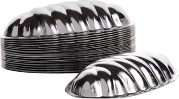 Forme pentru prăjituri chiflă 25 buc