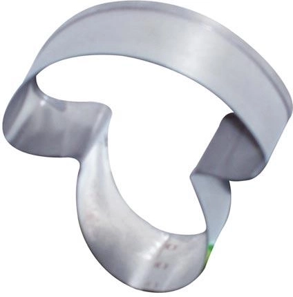 Set de forme decupatoare din inox pentru prăjituri, ciupercă, set 10 buc