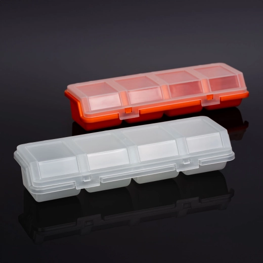 Organizator din plastic cu 4 compartimente