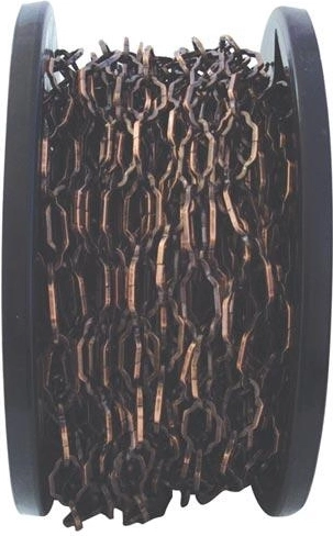 Lanț de oțel Z310/4, brunat maro, 30 m