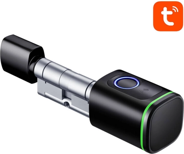 Cilindru de încuietoare digital Avatto 90 mm negru