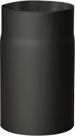 Tub de fum 120 mm, lungime 250 mm, grosime 1,5 mm, negru