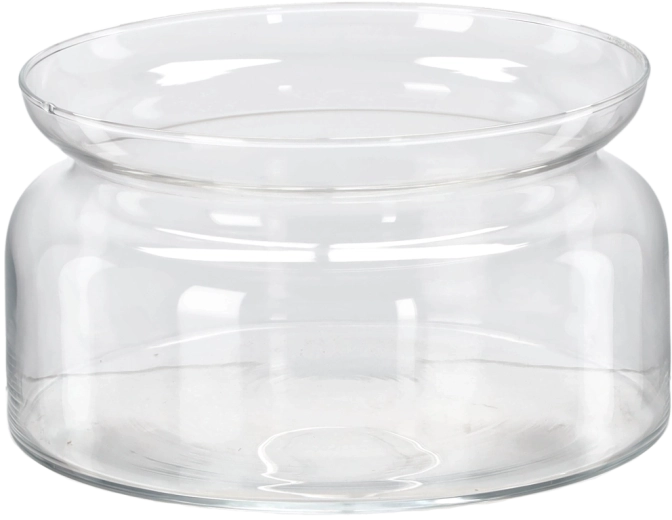 Bol de salată din sticlă 18 cm, set 2 buc.